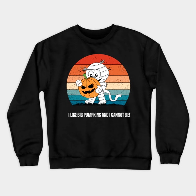 Pumpkin Love Confession Crewneck Sweatshirt by Syntax Wear